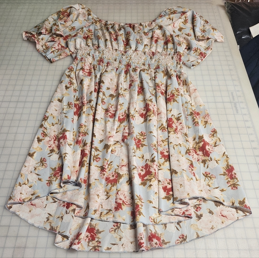 Pastel Flowery Dress